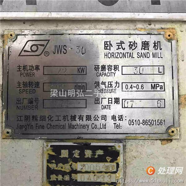 二手砂磨機