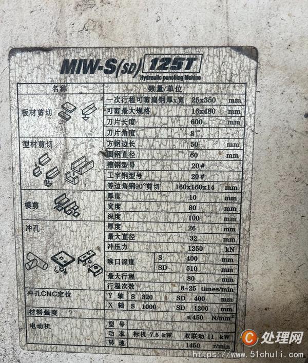 二手沖剪機