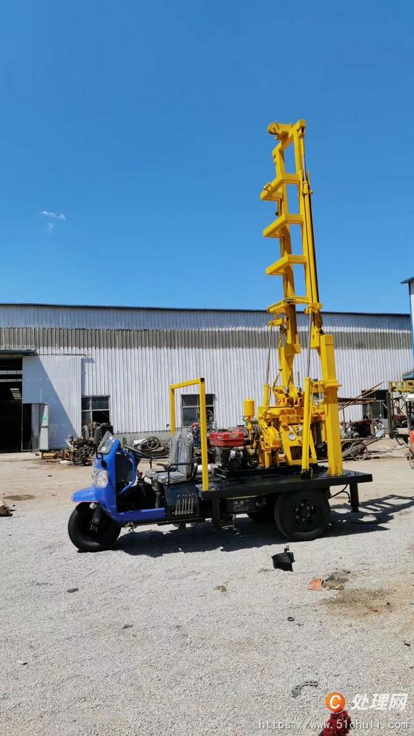该信息已过期转让三轮车载式打井机水井钻机打井机全液压勘查钻机