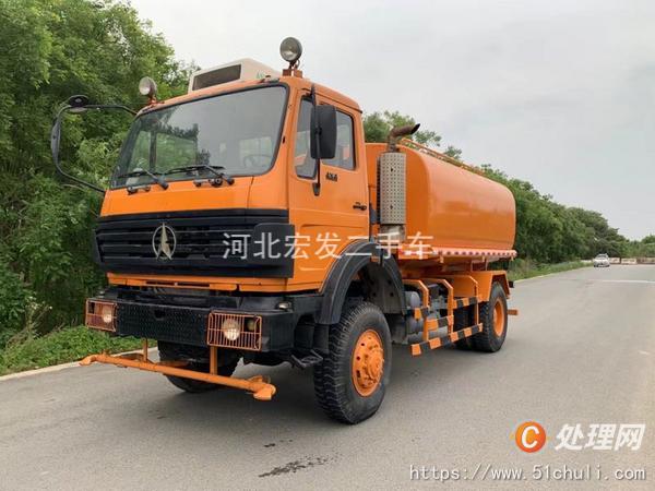 出售二手四驱15立方洒水车