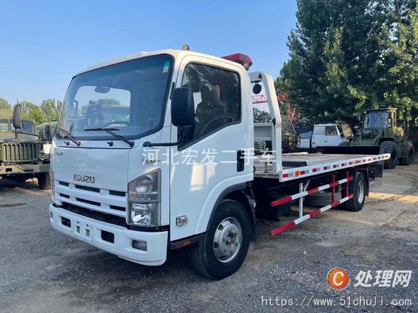 长期底价转让闲置五十铃清障车