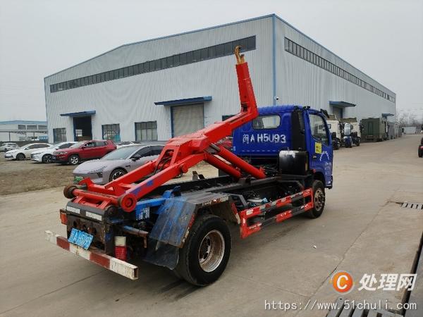 二手勾臂式垃圾車