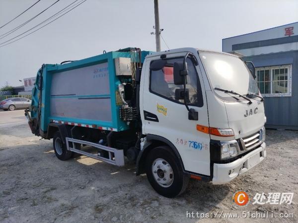 二手壓縮式垃圾車
