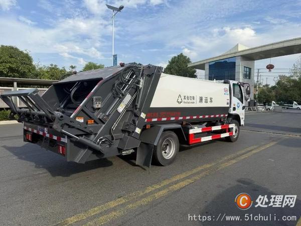 二手壓縮式垃圾車