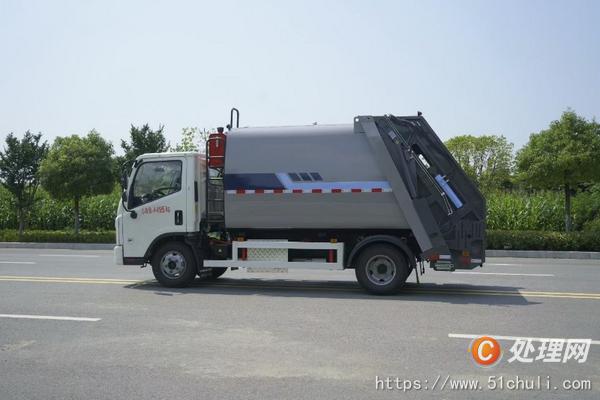 二手壓縮式垃圾車(chē)
