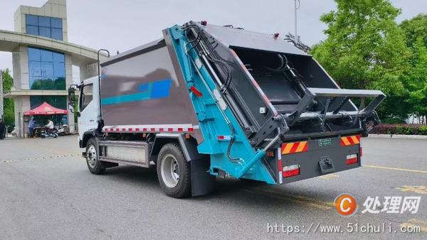 二手壓縮式垃圾車