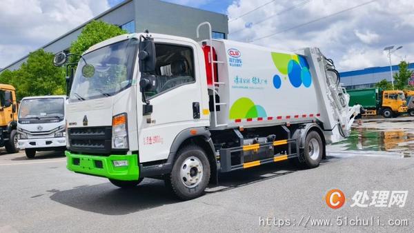 二手壓縮式垃圾車