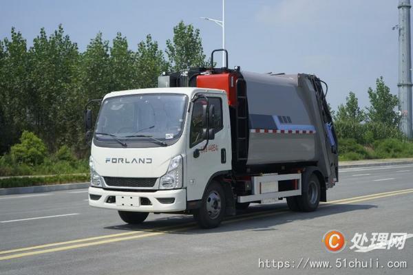 二手壓縮式垃圾車(chē)