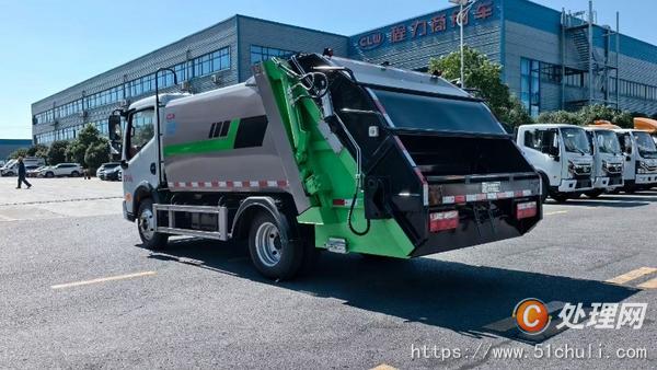 二手壓縮式垃圾車
