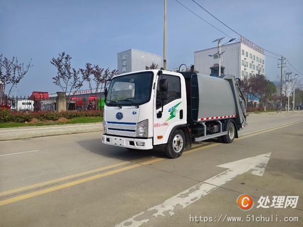 二手壓縮式垃圾車