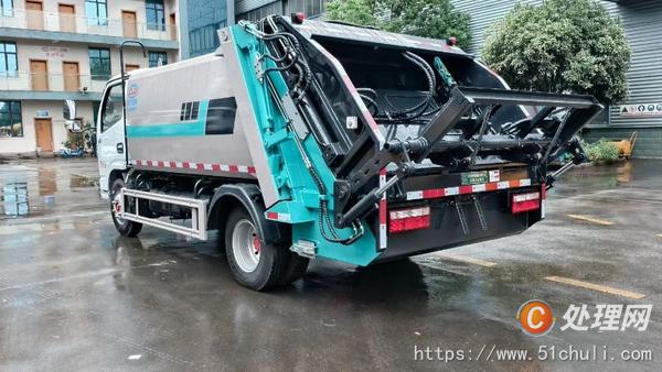 二手壓縮式垃圾車