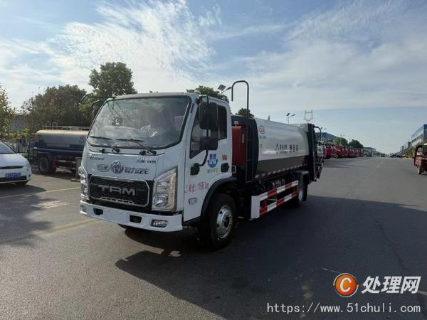 二手壓縮式垃圾車