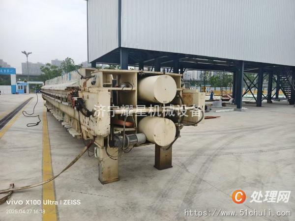 二手廂式壓濾機(jī)