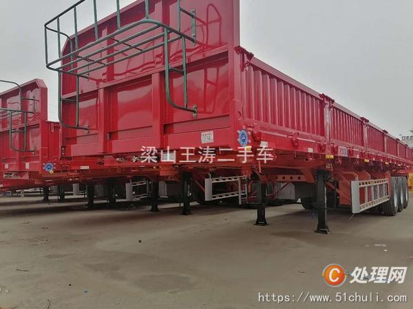 二手低平板半掛車