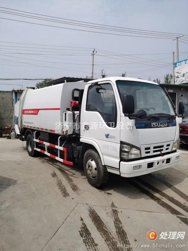 二手壓縮式垃圾車