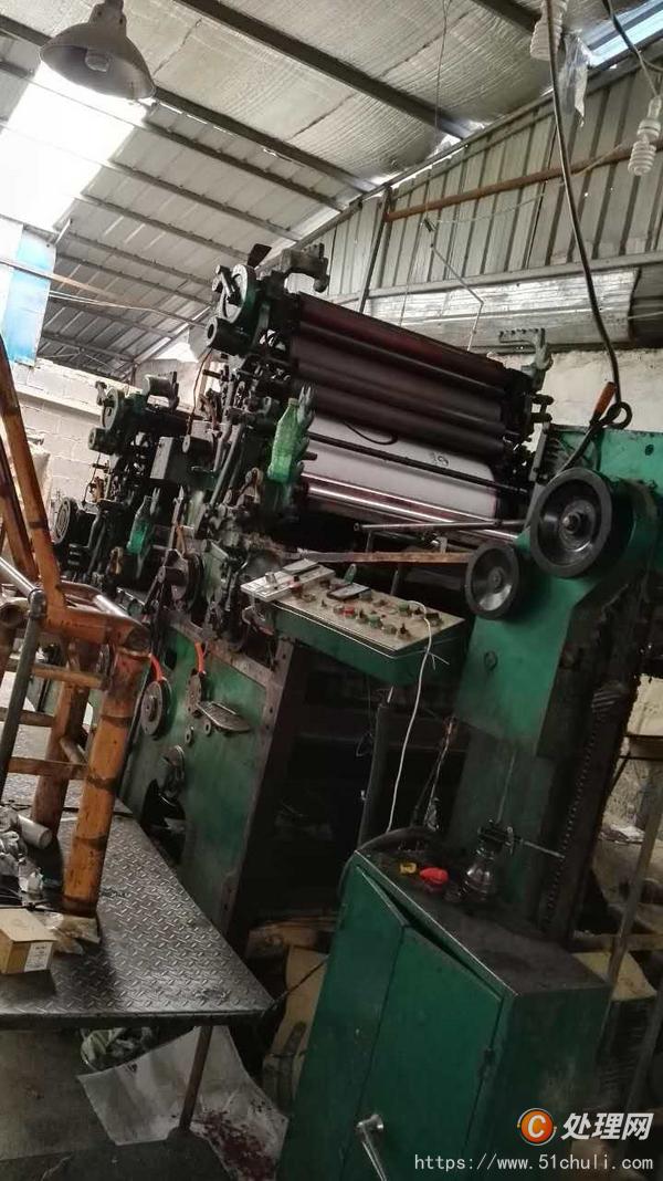 出售二手如皋01双色胶印机