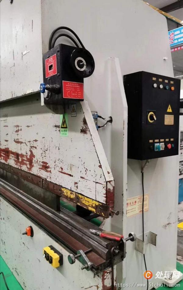 转让广船125t4000二手折弯机