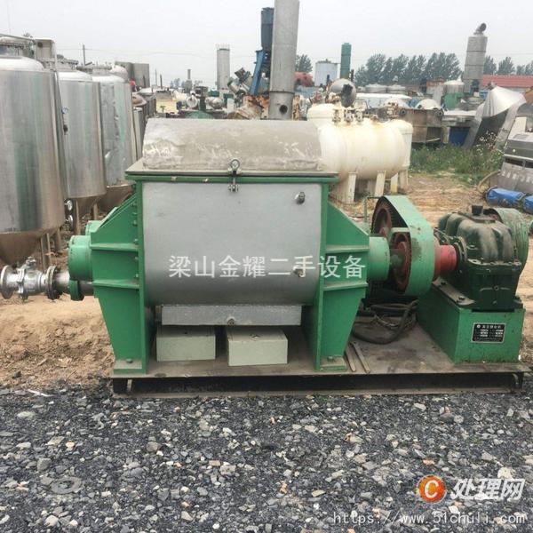 出售二手3000L真空捏合机二手1000L翻缸出料抽真空 涂料设施