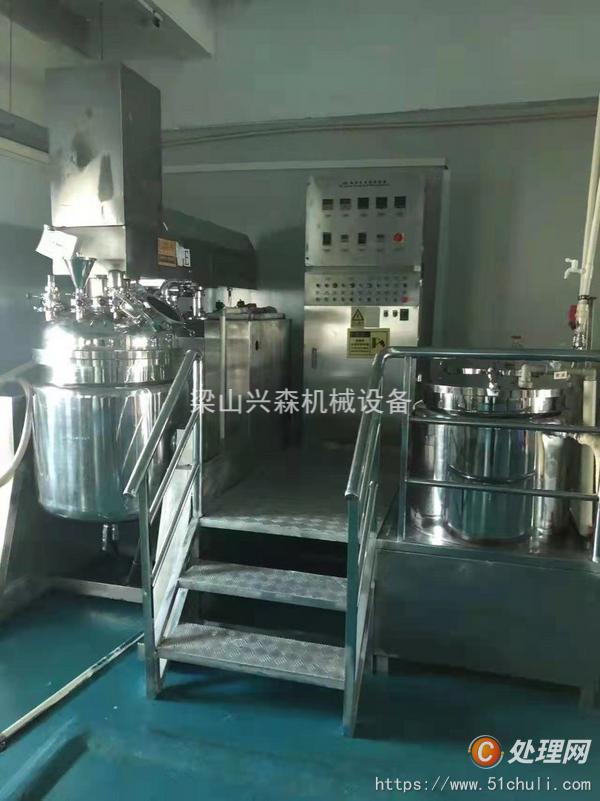二手真空均質(zhì)乳化機(jī)