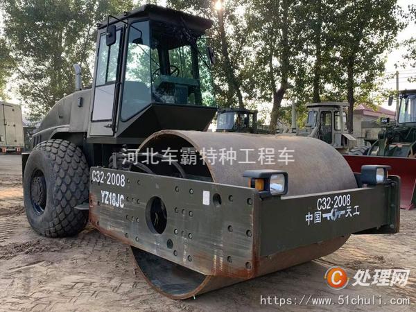 二手單鋼輪壓路機
