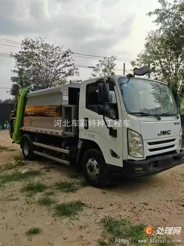 二手壓縮式垃圾車
