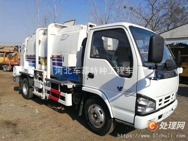 二手壓縮式垃圾車(chē)