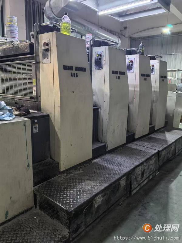 二手四色膠印機