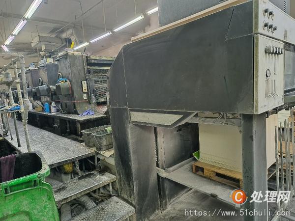 二手四色膠印機