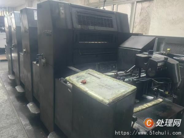二手四色膠印機