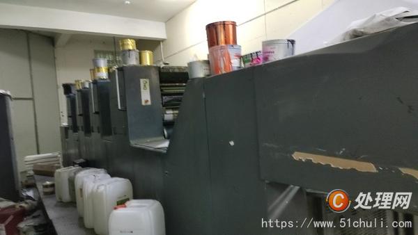 二手四色膠印機
