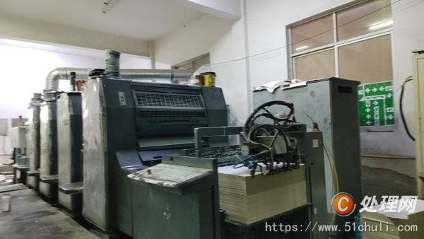 二手四色膠印機