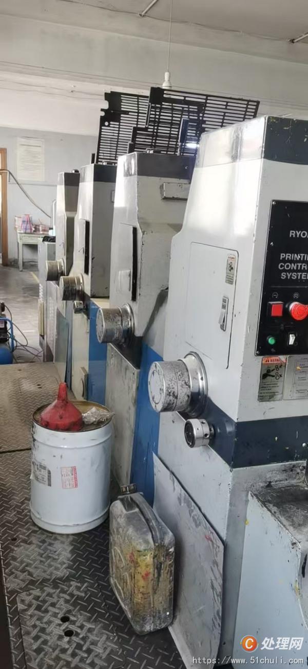 二手四色膠印機