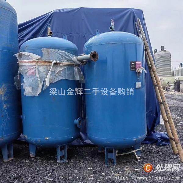 转让闲置碳钢3m³ 5m³储气罐
