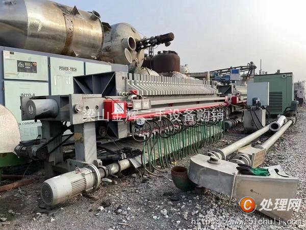 二手隔膜壓濾機(jī)