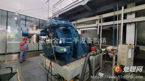 收购出售二手赛德力1250卧式虹吸刮刀离心计（55千瓦防爆电机）