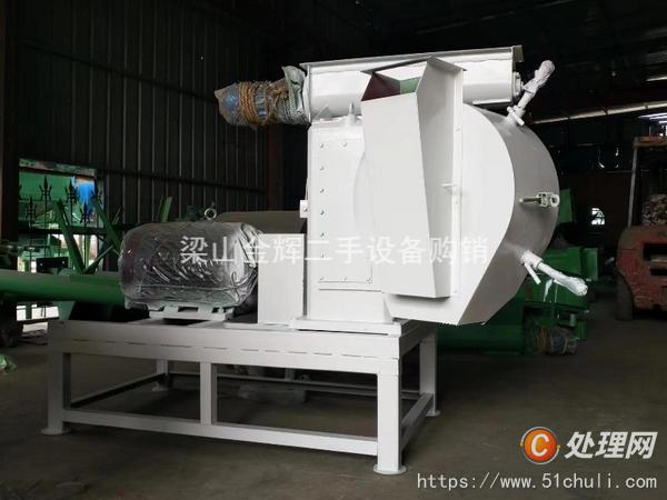 收购闲置二手闲置饲料设施 环膜颗粒机 锤片粉碎机 八角烘干机