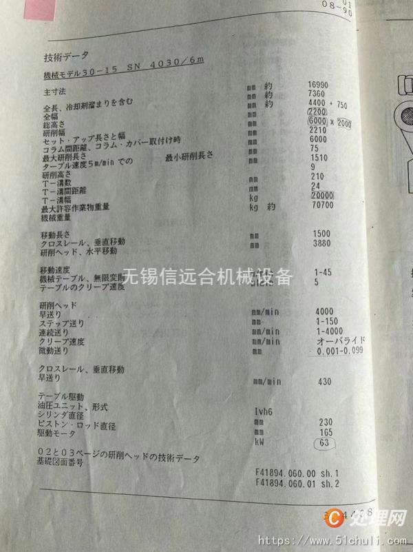 二手磨床
