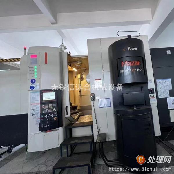 转让闲置MAZAK马扎克卧式五轴加工中心integrex-E800V