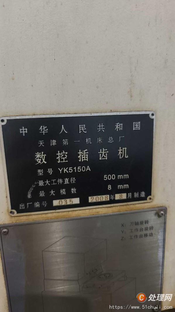 二手插齒機