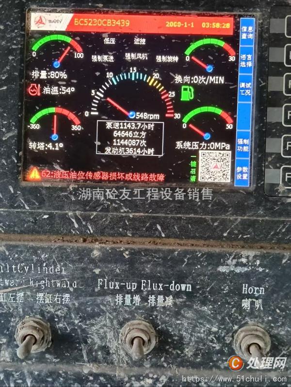 二手混凝土泵車