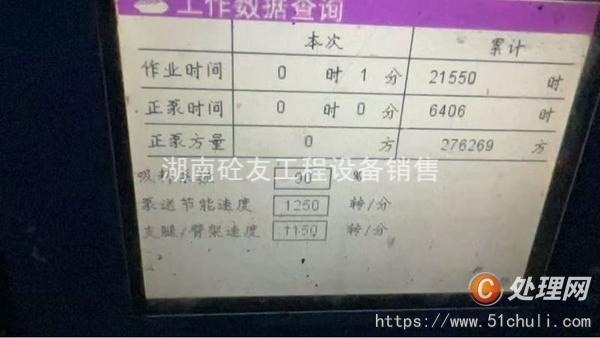二手混凝土泵車