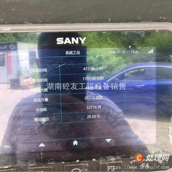 二手混凝土泵車