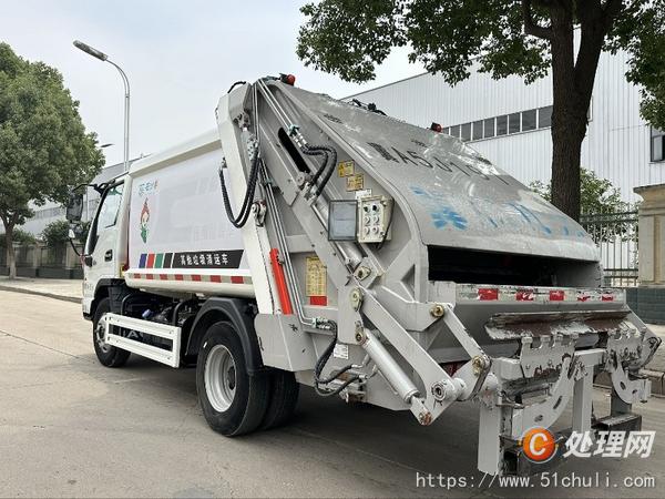 二手壓縮式垃圾車(chē)