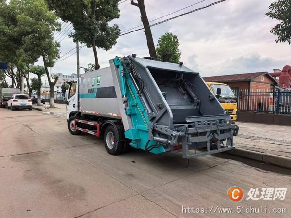二手壓縮式垃圾車