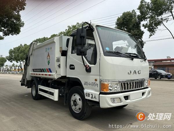 二手壓縮式垃圾車(chē)