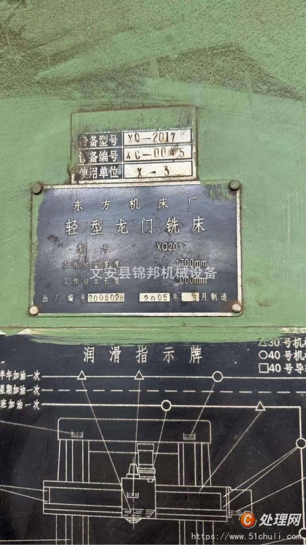 二手龍門鏜銑床