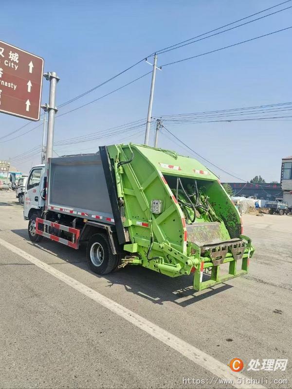 二手壓縮式垃圾車