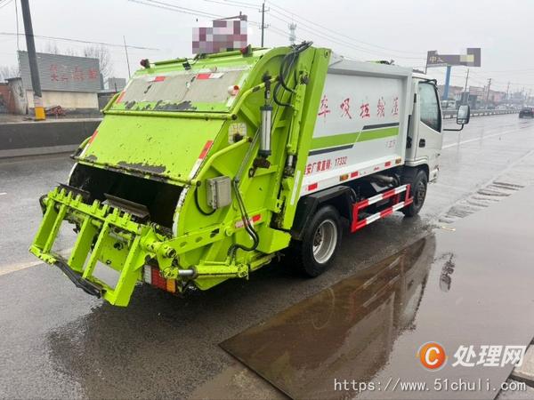 二手壓縮式垃圾車