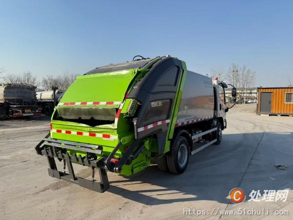 二手壓縮式垃圾車