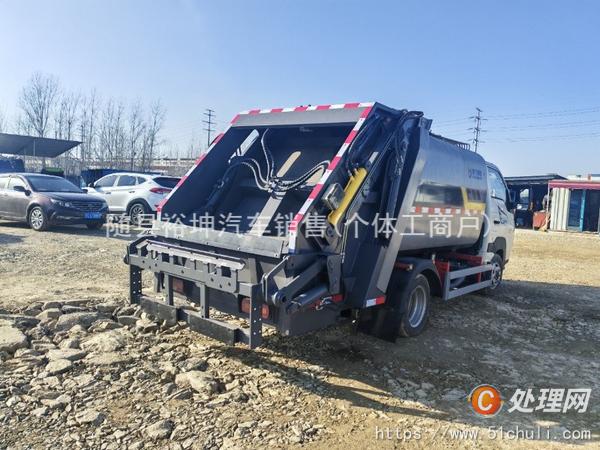 二手壓縮式垃圾車(chē)